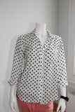 Blouse met hartjes