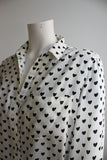 Blouse met hartjes