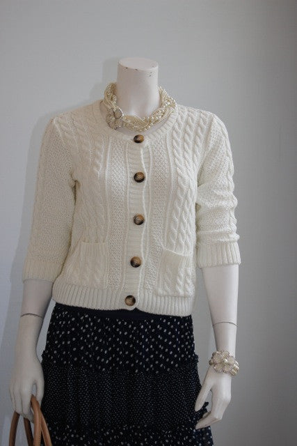 Cardigan met kabels