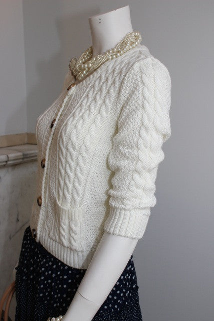 Cardigan met kabels